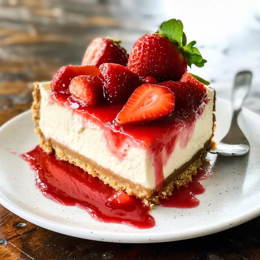 Strawberry Cheesecake Recipe 4 Strawberry Cheesecake Recipe - Recipe Image