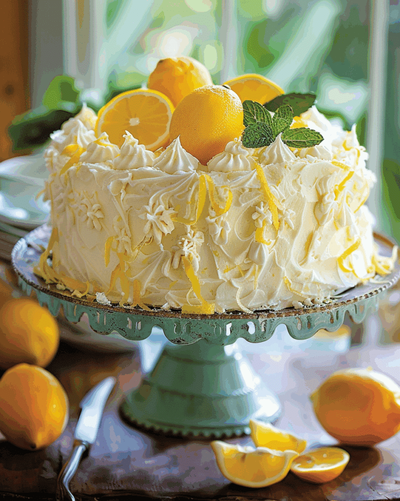 Lemon Buttercream Frosting