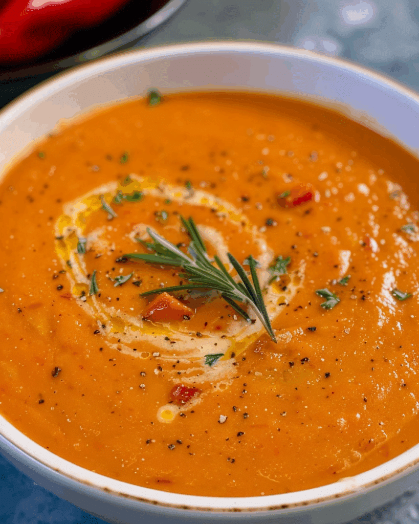 Roasted Vegetable Soup: Smooth and Creamy