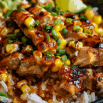 Street Corn Chicken Rice Bowl