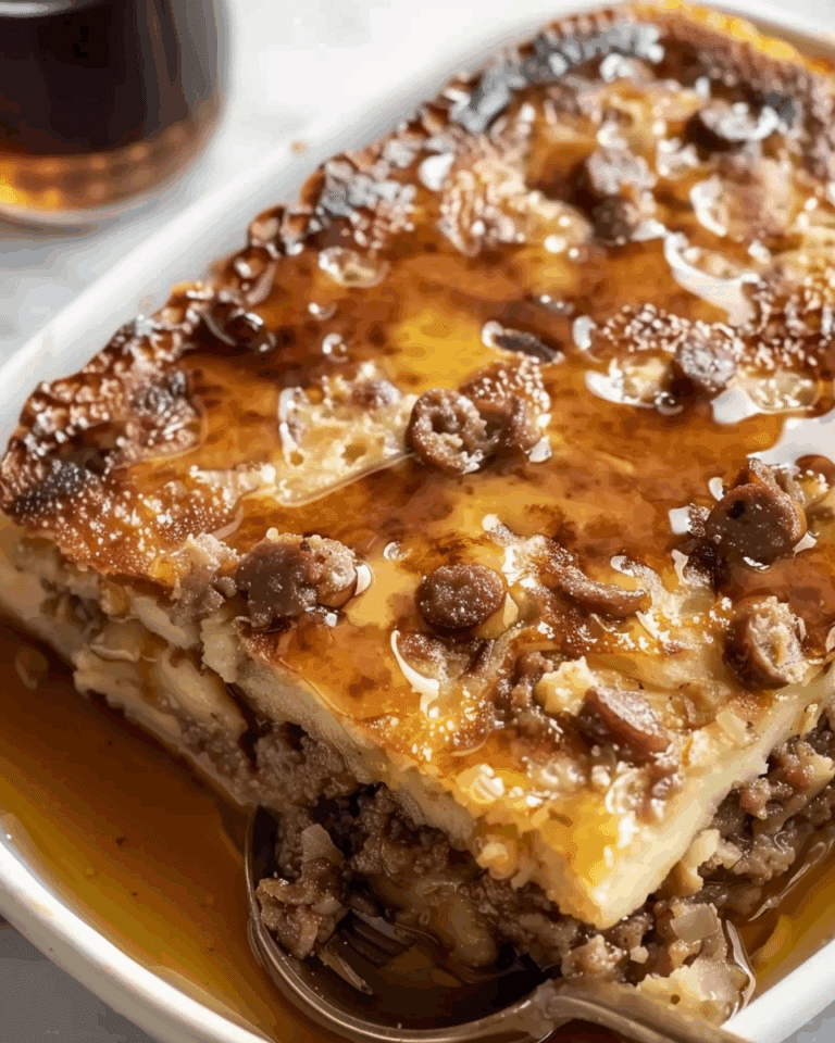 Pancake Sausage Casserole