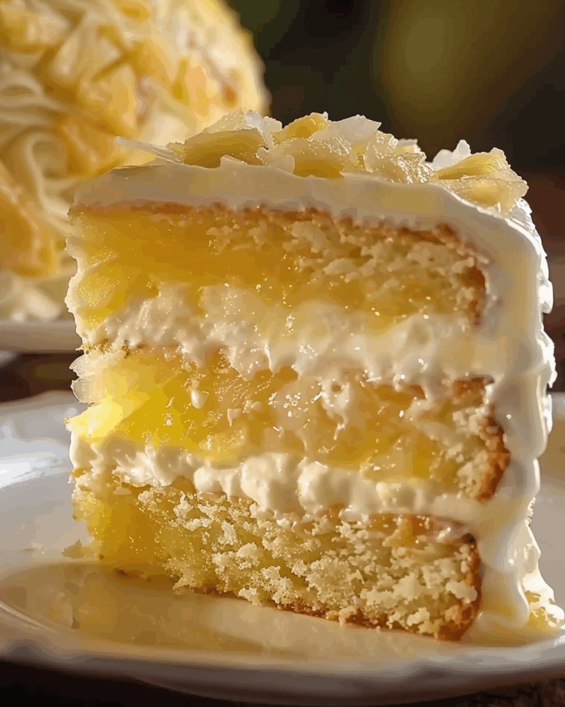 Pineapple Juice Cake