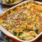 Cauliflower and Broccoli Bake