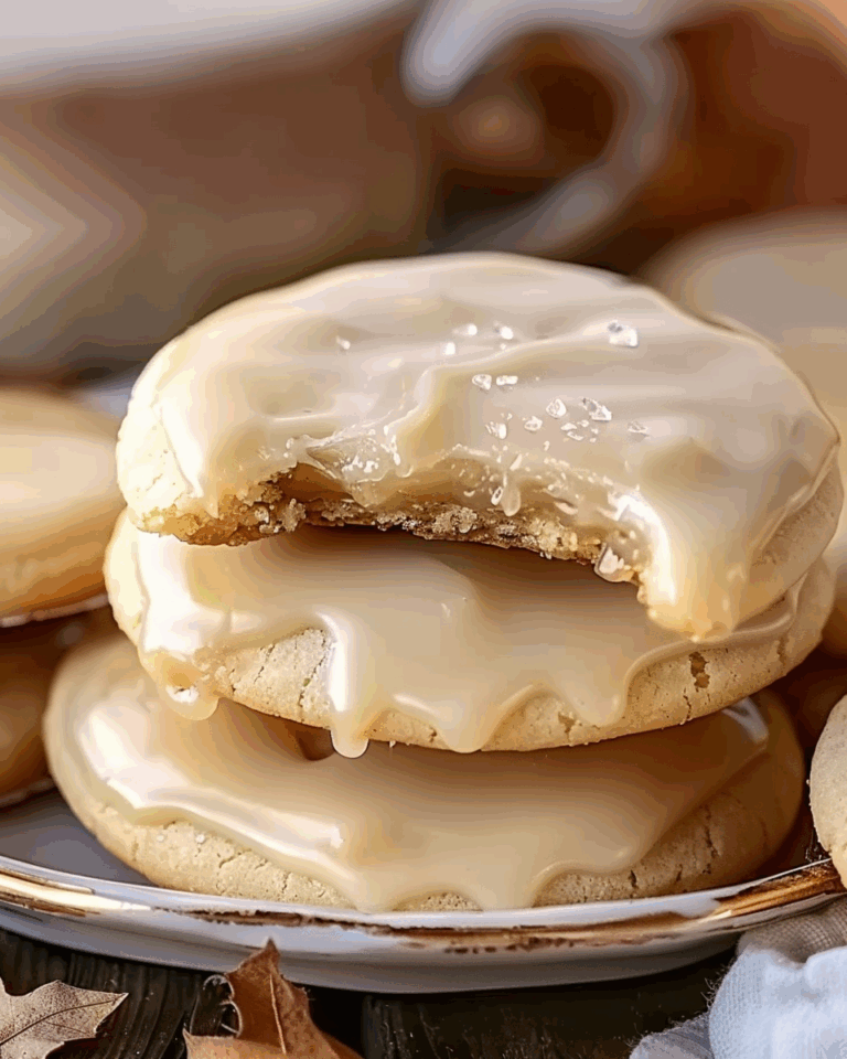 Maple Cookies With Maple Icing