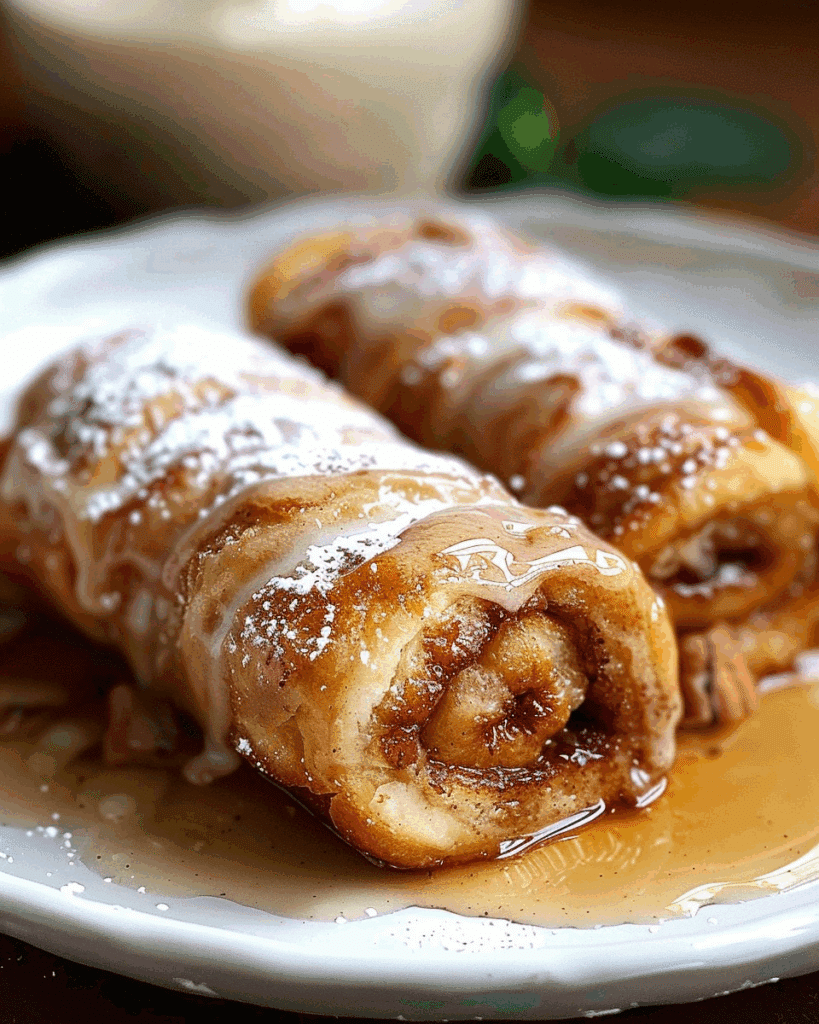 Cinnamon Roll French Toast Roll-Ups