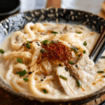 Creamy Miso Udon Soup