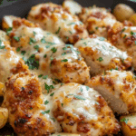 Garlic Parmesan Chicken and Potatoes (One-Pan Dinner)