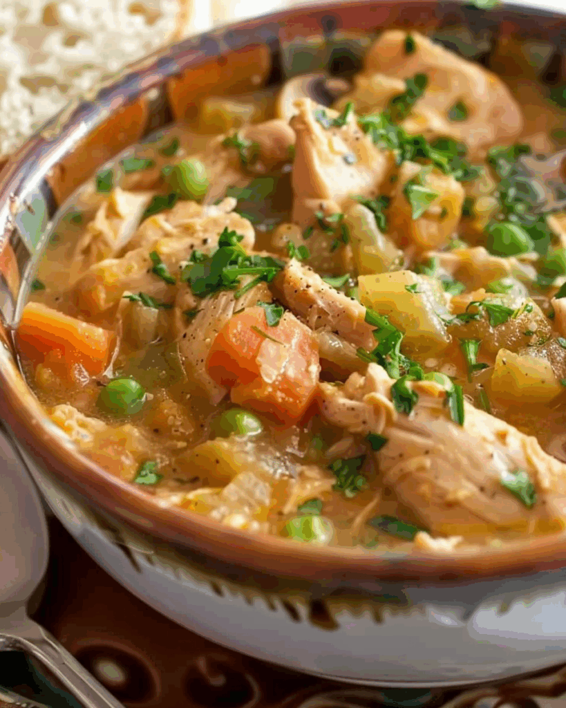 Slow Cooker Chicken Stew Recipe
