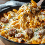 Cheesy Sausage Pasta: Discover a Creamy Delight