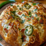 Sourdough Jalapeño Popper Bread Bowl