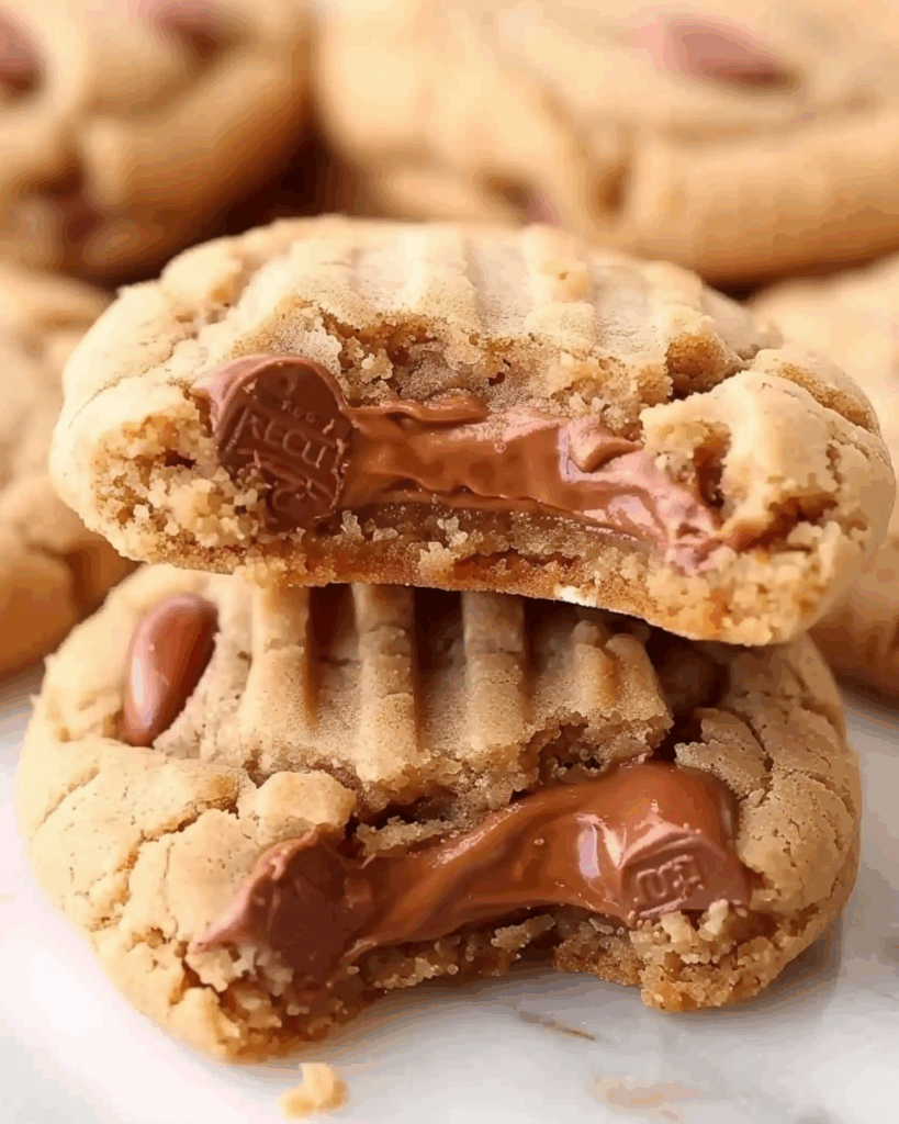 Triple Reese’s Peanut Butter Cookies