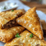 Beef Samosa (Tortilla Pockets)