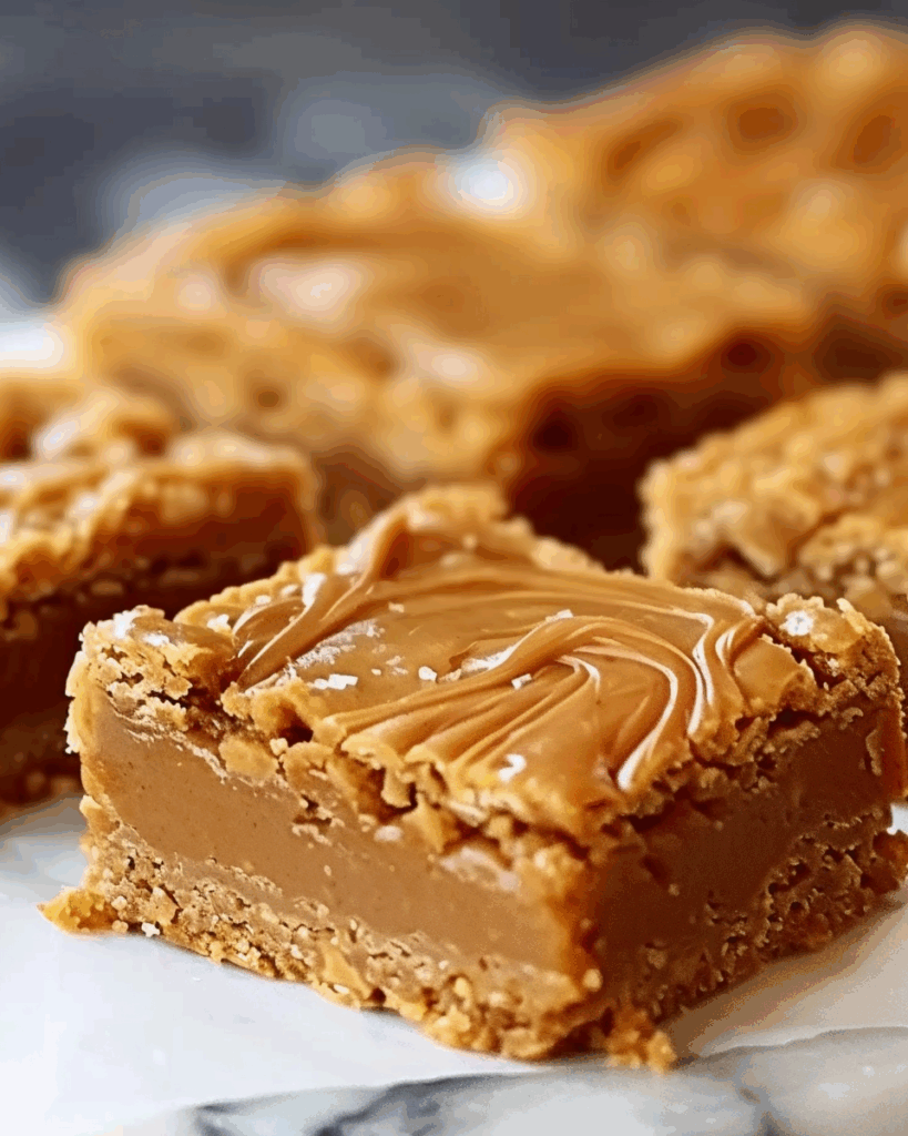 Peanut Butter Lunch Lady Cookie Bars