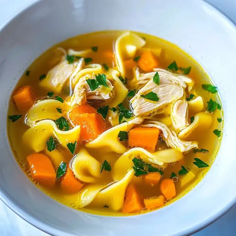 Quick and Easy Chicken Noodle Soup Recipe