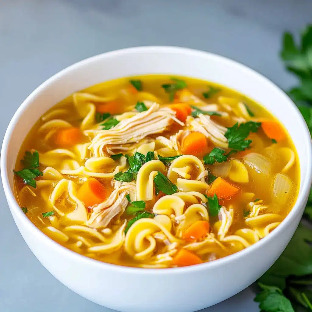Quick and Easy Chicken Noodle Soup Recipe 5 Quick and Easy Chicken Noodle Soup Recipe - Recipe Image