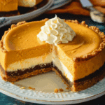 Double-Layer Pumpkin Cheesecake