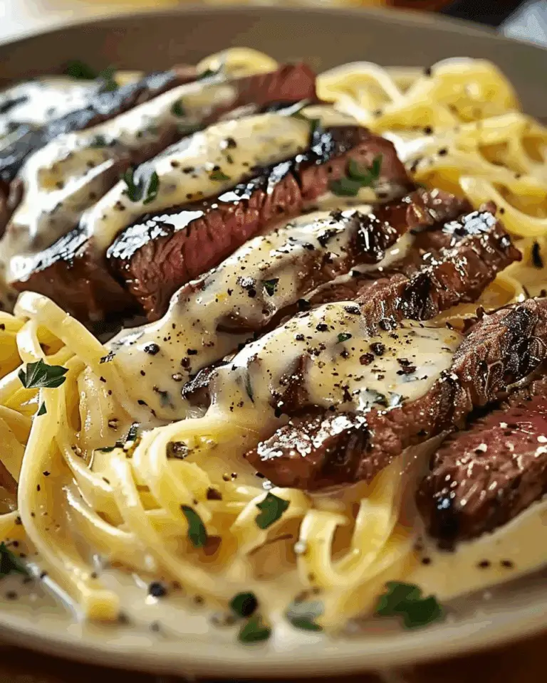 Olive Garden Steak Gorgonzola Alfredo
