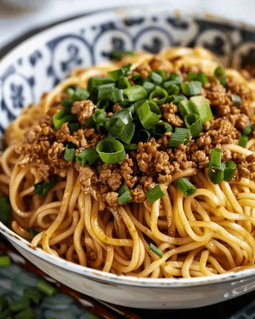 Addictive Dan Dan Noodles