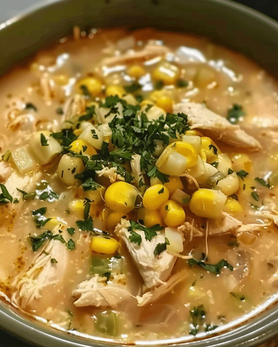 Corn Chilly Mexican Street Corn White Chicken Chili | All Cooked Up