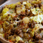 Cabbage and Ground Beef