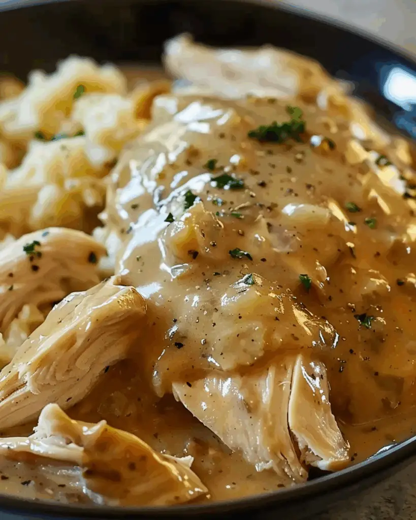 Crockpot Chicken and Gravy