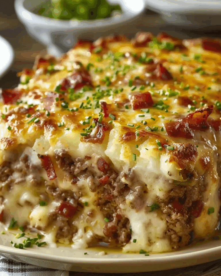 Loaded Potato Meatloaf