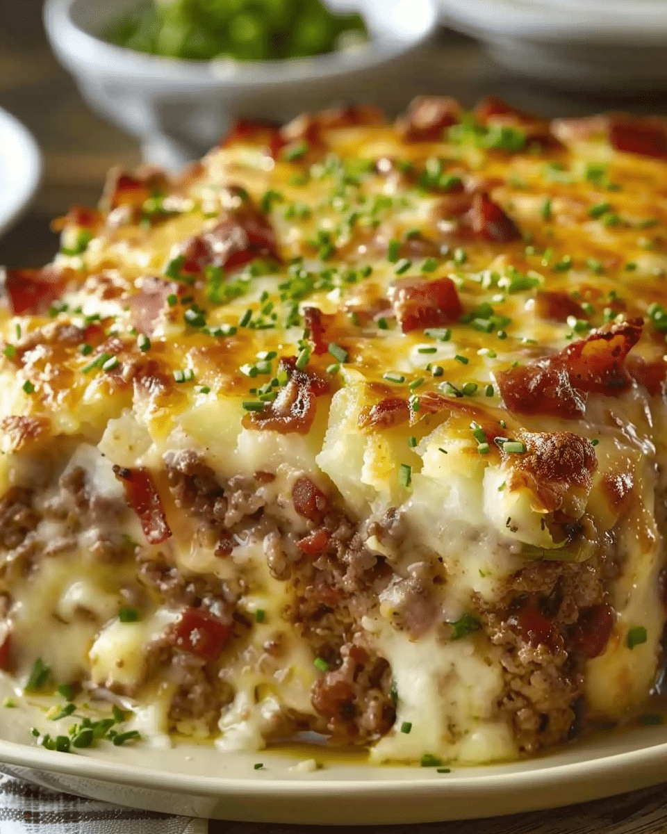 Loaded Potato Meatloaf