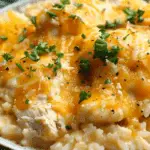 Slow Cooker Cheesy Chicken and Rice