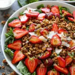 Strawberry Crunch Salad with Champagne Vinaigrette