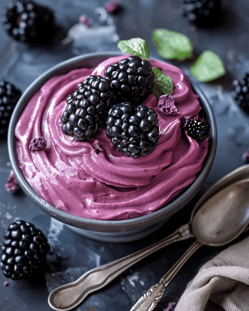 Blackberry Mousse