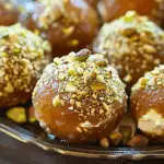 Ricotta Pistachio Honey Bites