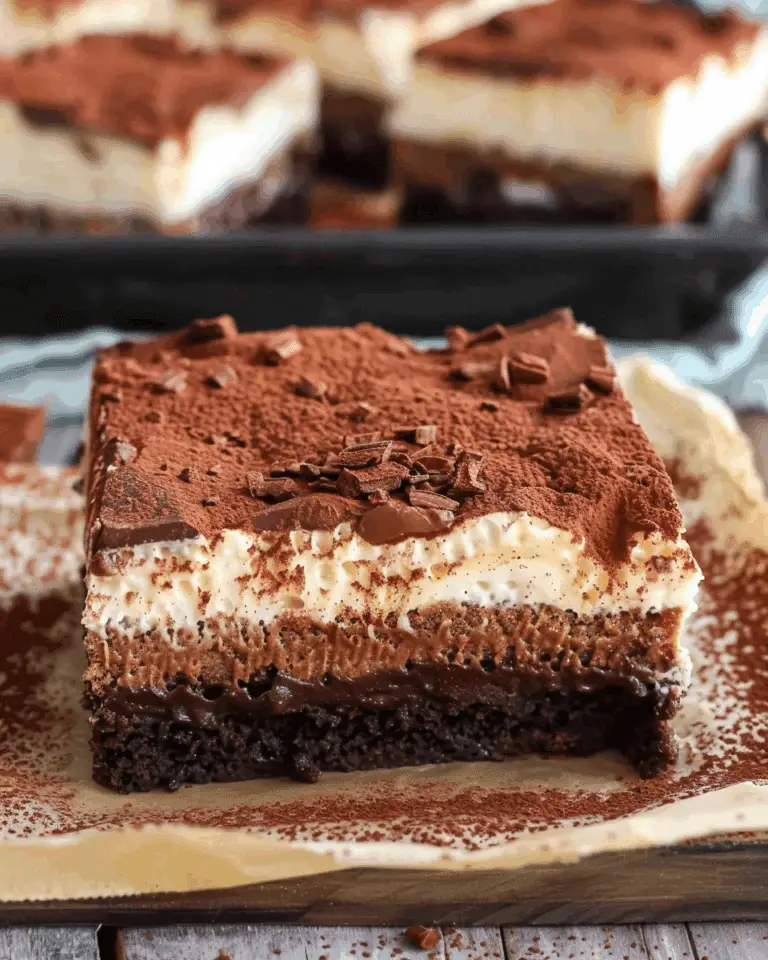 Tiramisu Brownies