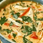 Crockpot Thai Coconut Chicken Soup