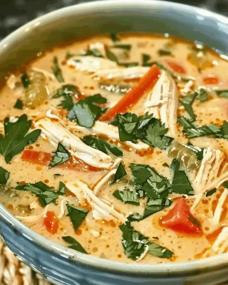 Crockpot Thai Coconut Chicken Soup