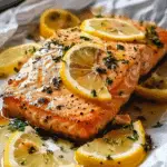 Garlic Butter Lemon Salmon
