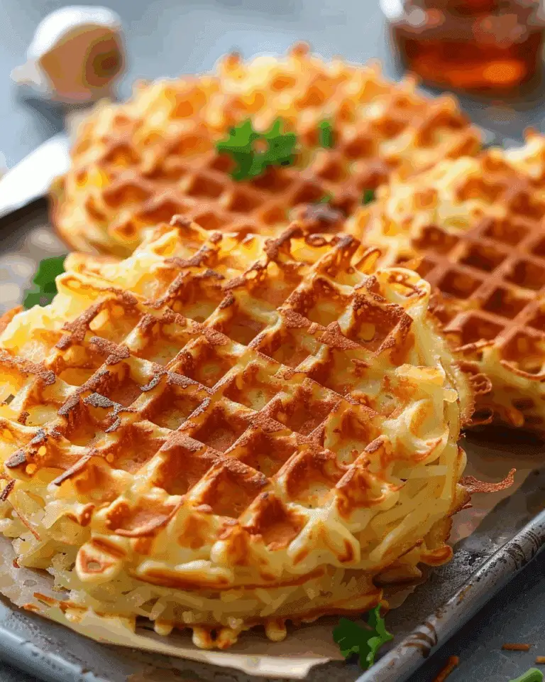 Healthy Hashbrown Chaffle