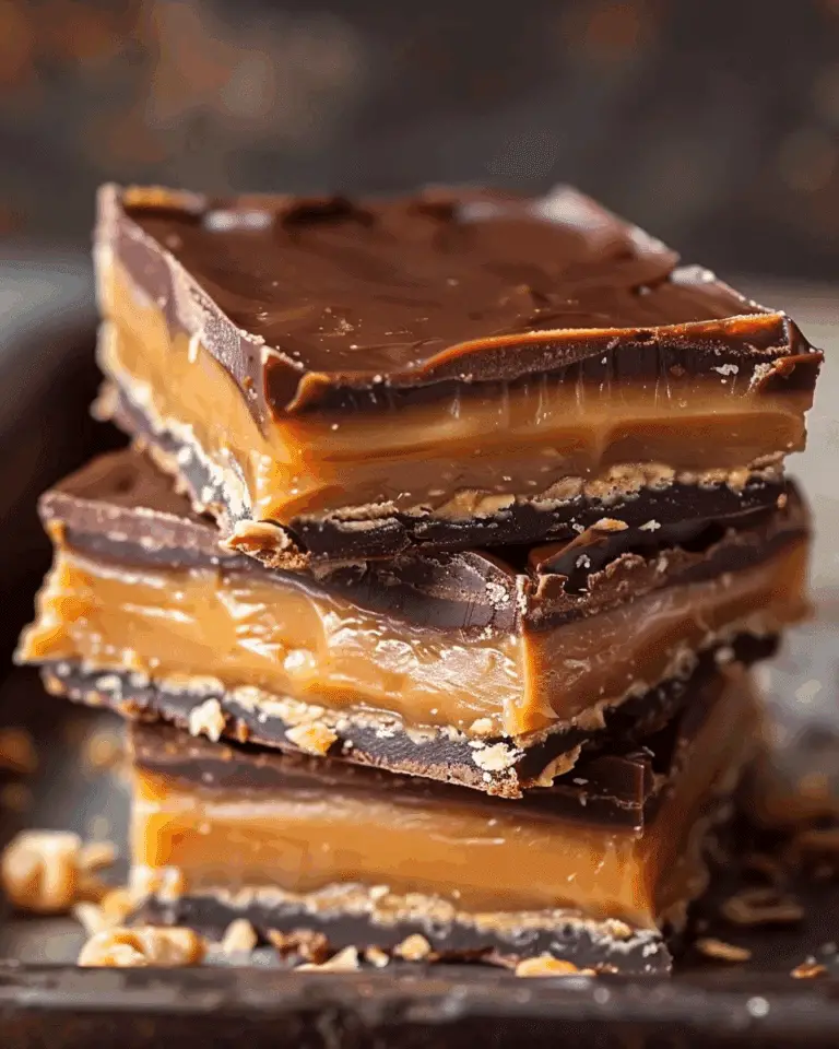 Peanut Butter Caramel Slices