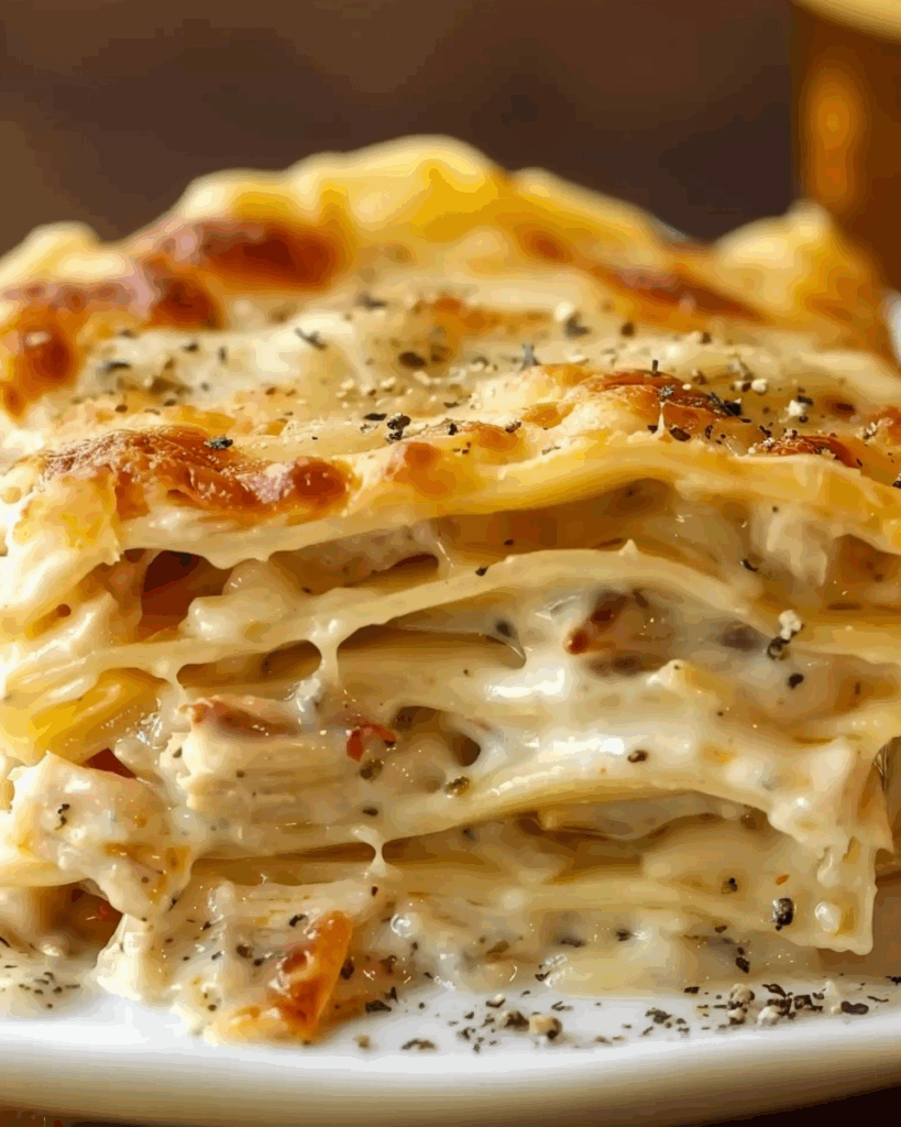 Crack Chicken Lasagna