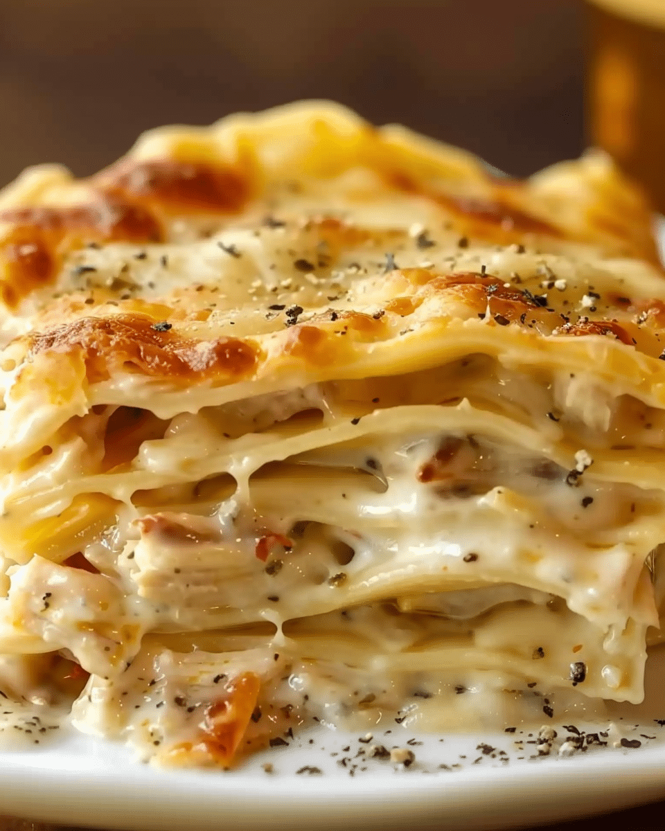 Crack Chicken Lasagna