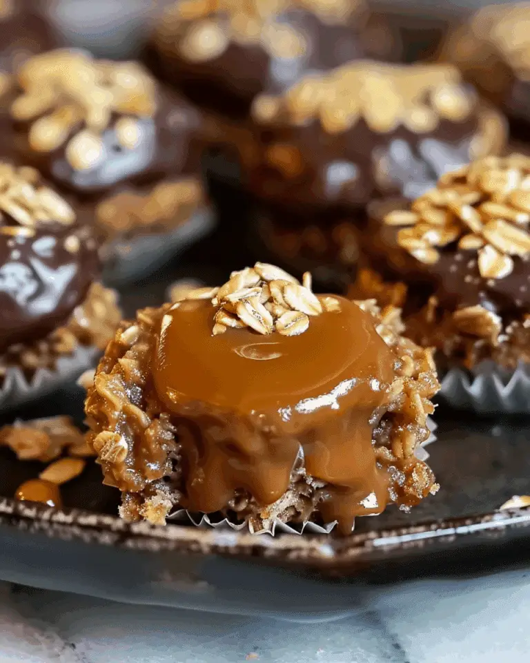 Oatmeal Caramel Bites