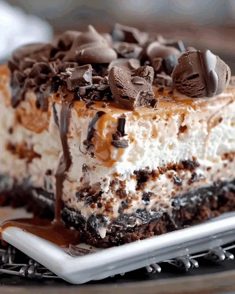 Brownie Ice Cream Cake