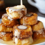 Cinnamon Roll French Toast Bites