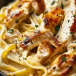 Decadent Chicken Pasta with a Lush Cream Sauce