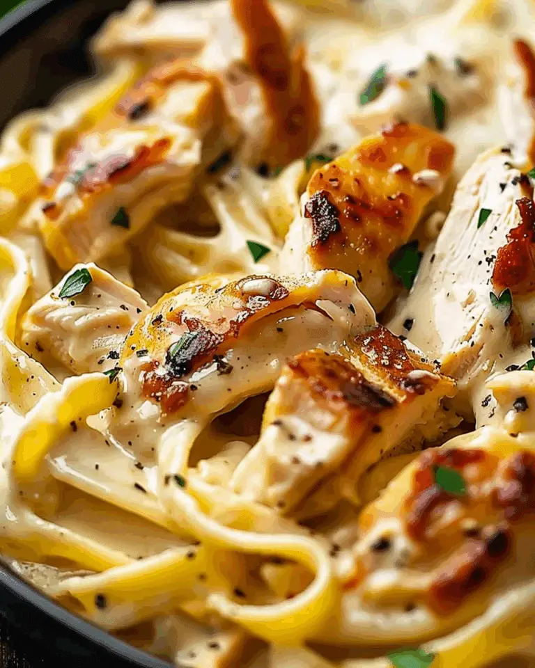 Decadent Chicken Pasta with a Lush Cream Sauce