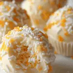 No-Bake Orange Creamsicle Truffles