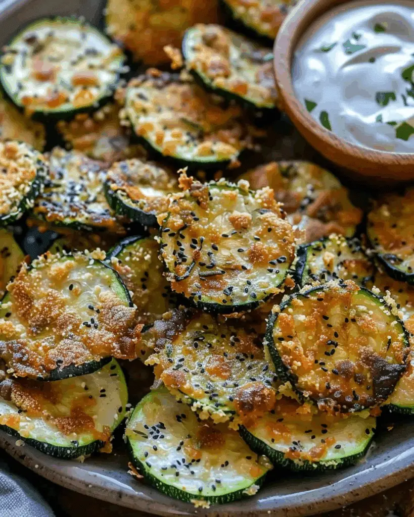 Rachel’s Zucchini Crisps: Crispy and Crunchy with Just the Right Seasonings!