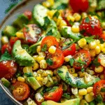 Avocado Corn Tomato Salad