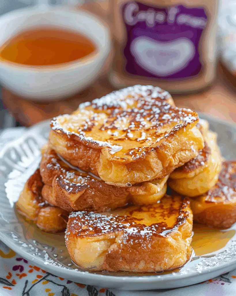 Hawaiian Roll French Toast