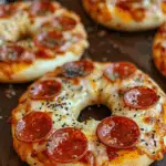 Homemade Air Fryer Pizza Bagels