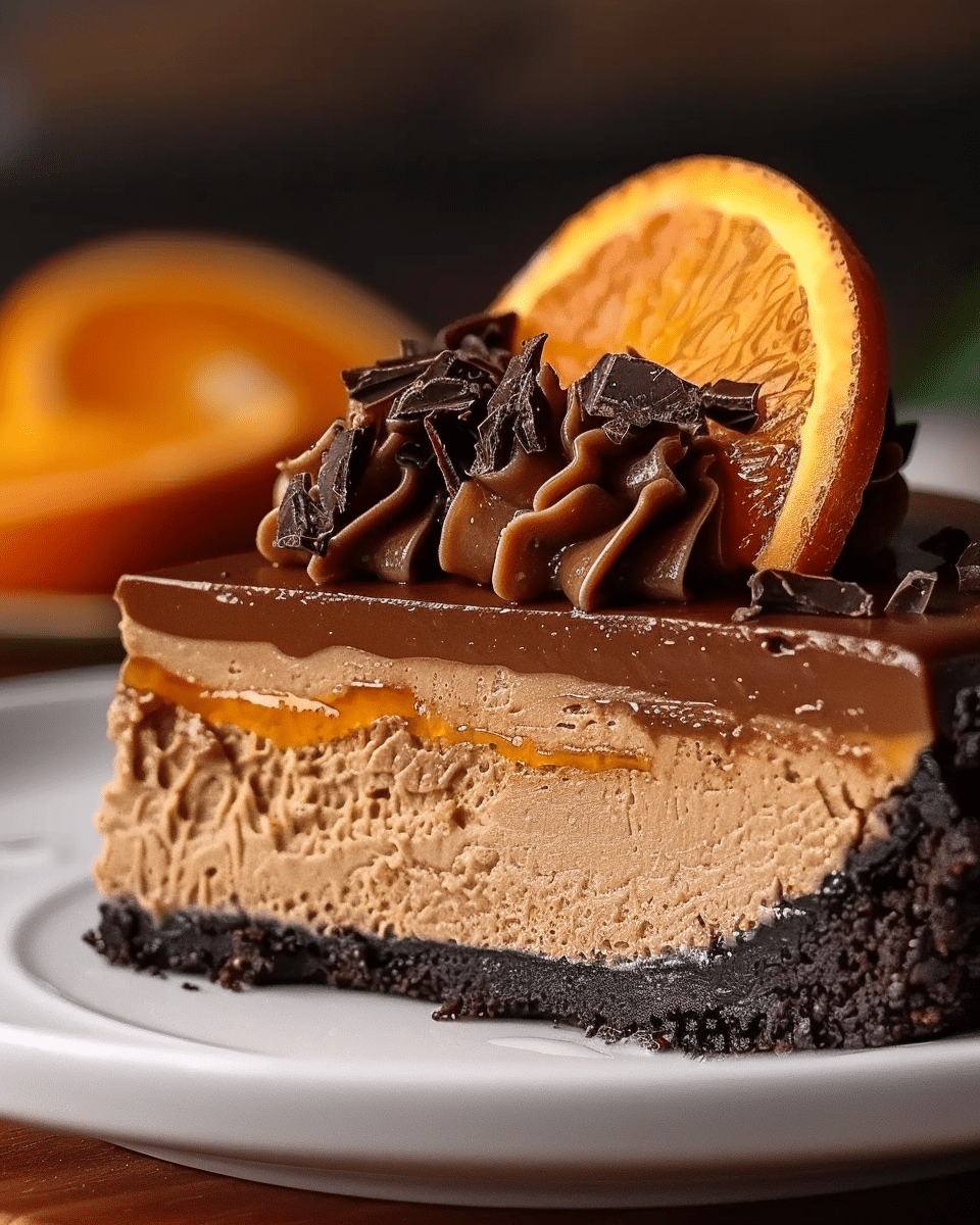 Chocolate Orange Cheesecake